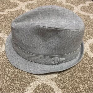 NWOT Banana Republic Fedora Hat, Light Gray